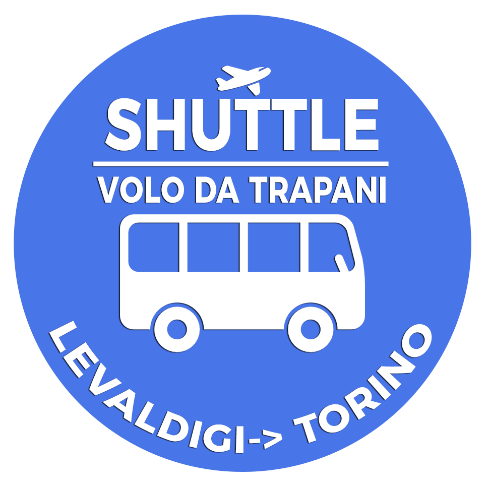 01.Shuttle Mano Autobus Navetta Cuneo Torino Lingotto Volo da Trapani